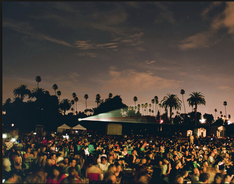 Cinespia @ Hollywood Forever Cemetery