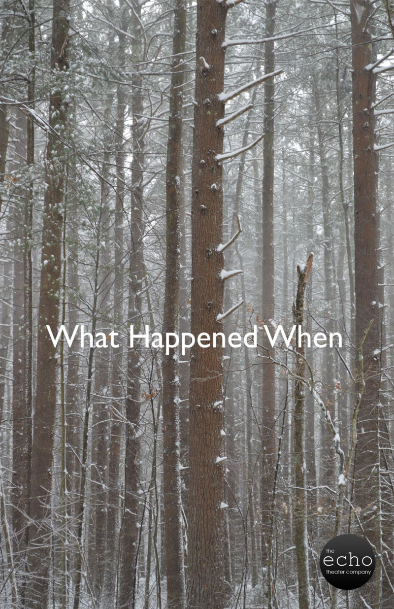 What Happened When Presented by the Echo Theatre Co.