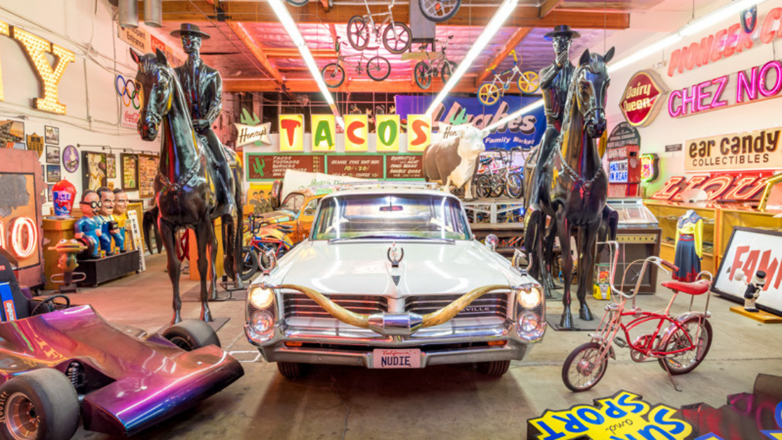 Valley Relics Museum - May Co. at the Topanga Mall, showing the