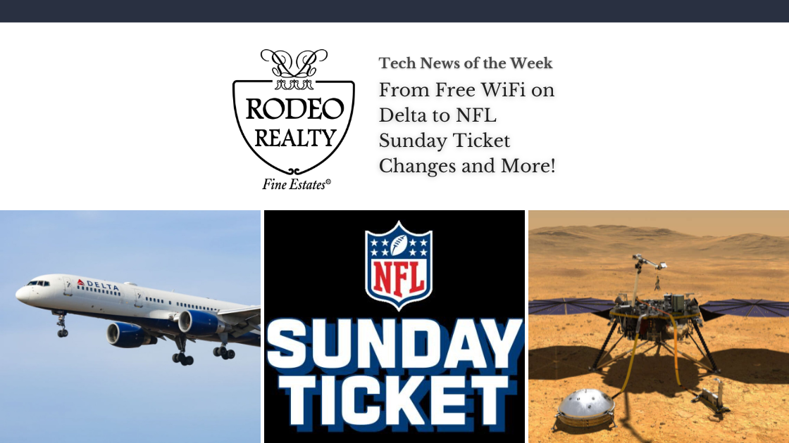 From Free WiFi on Delta to NFL Sunday Ticket Changes and More