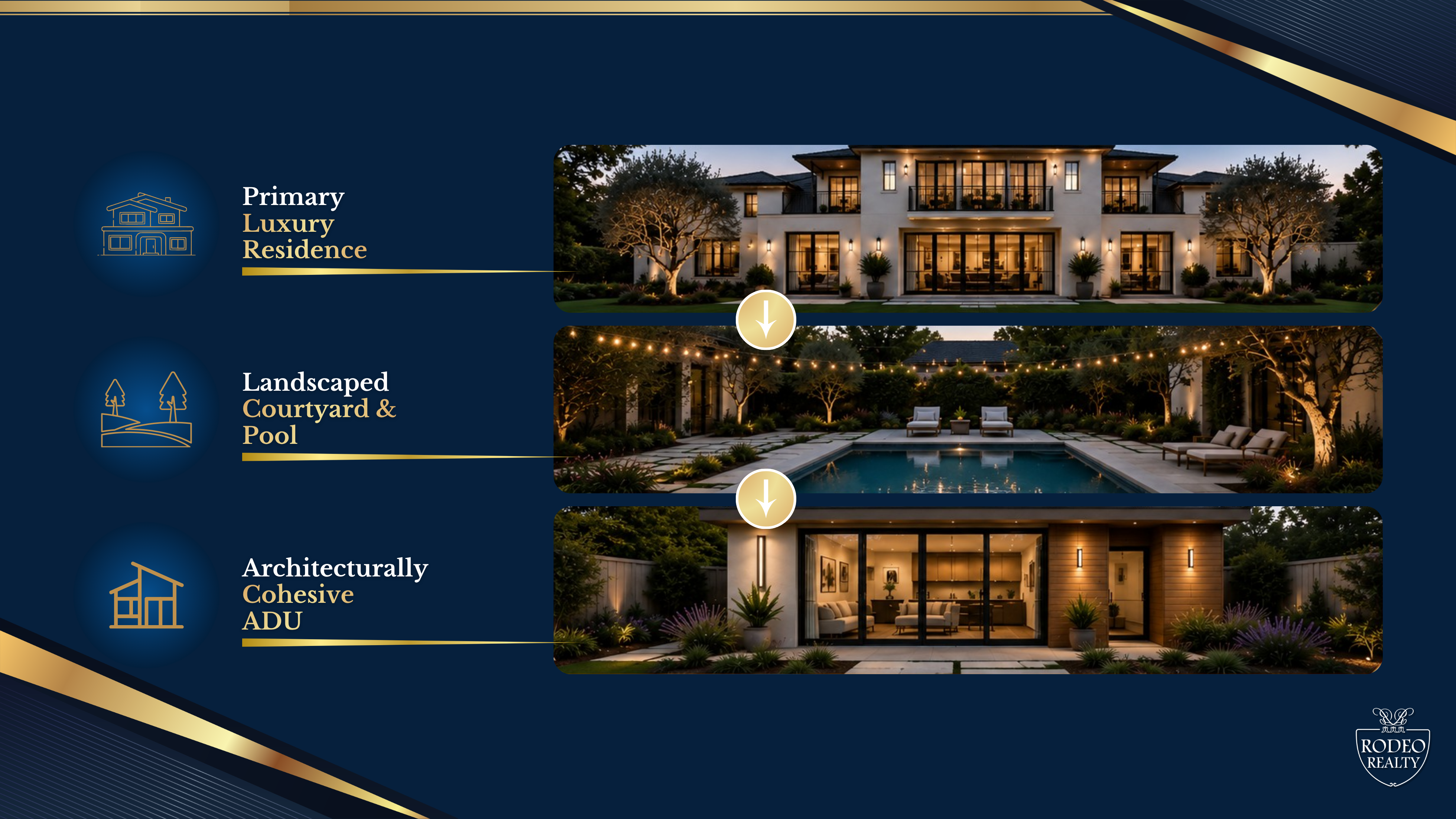 LA luxury homes with ADUs