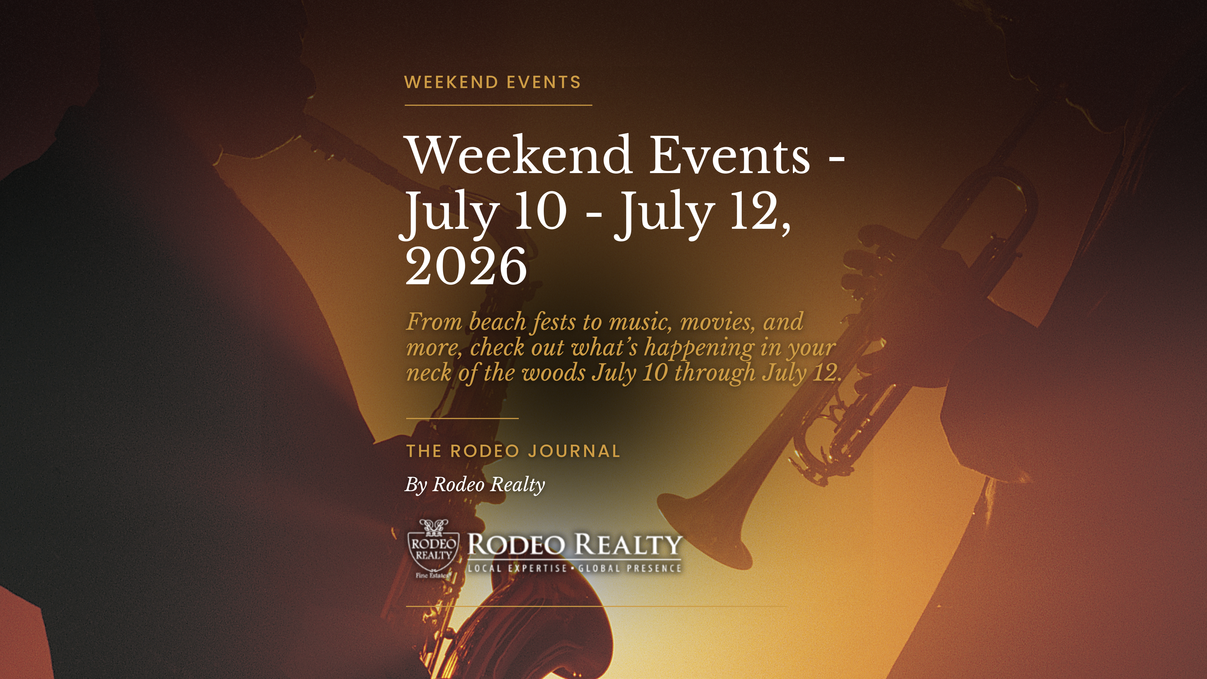 Weekend Events | July 10 – July 12
