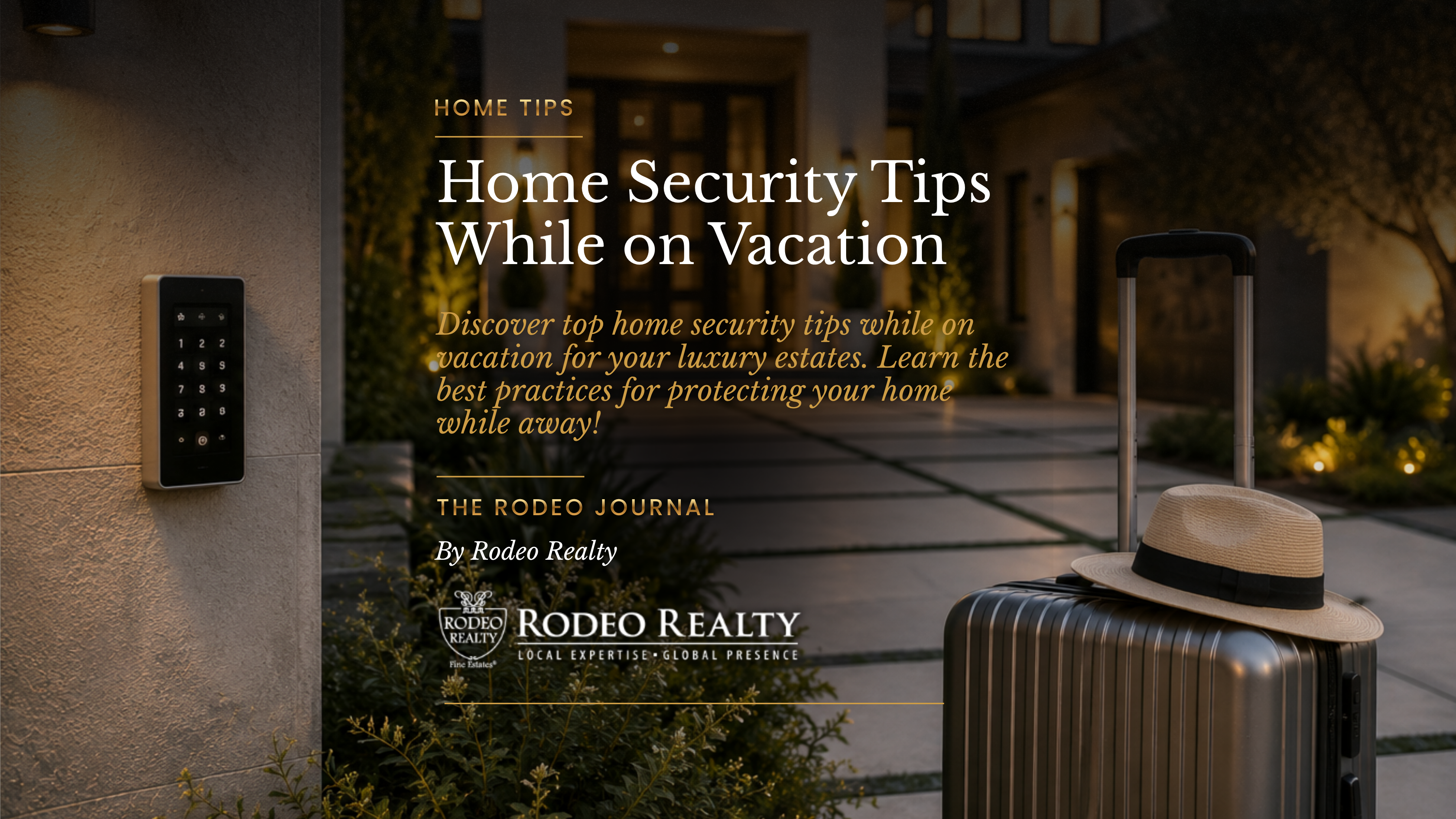 Home Security Tips While on Vacation | Home Tips