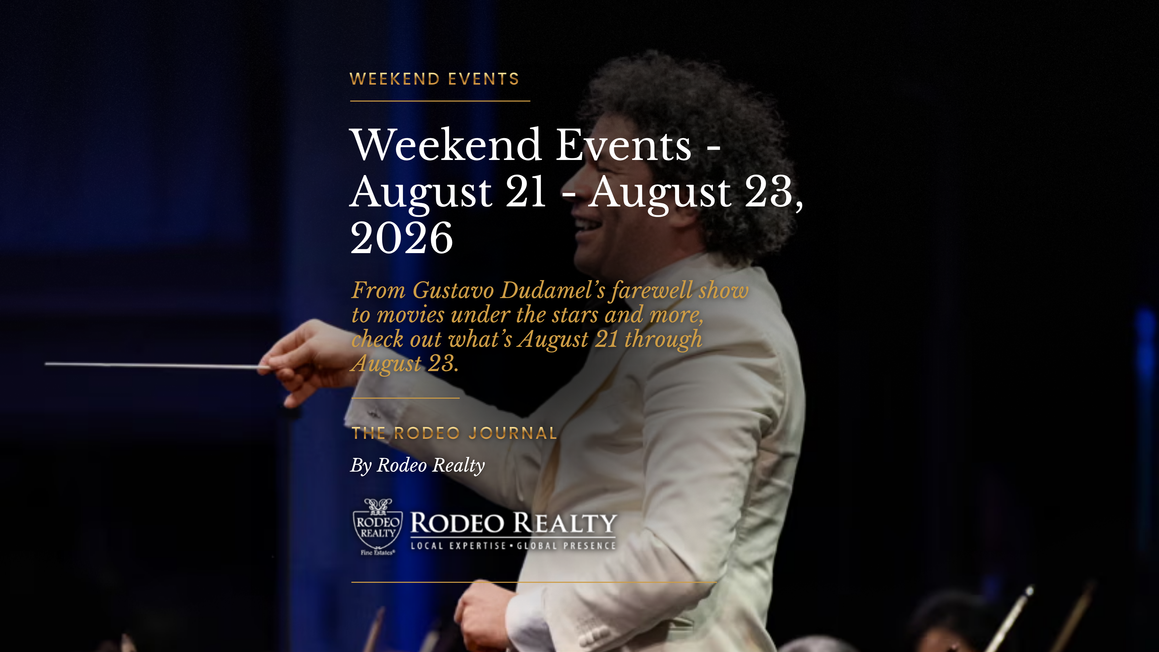 Weekend Events | August 21 – August 23