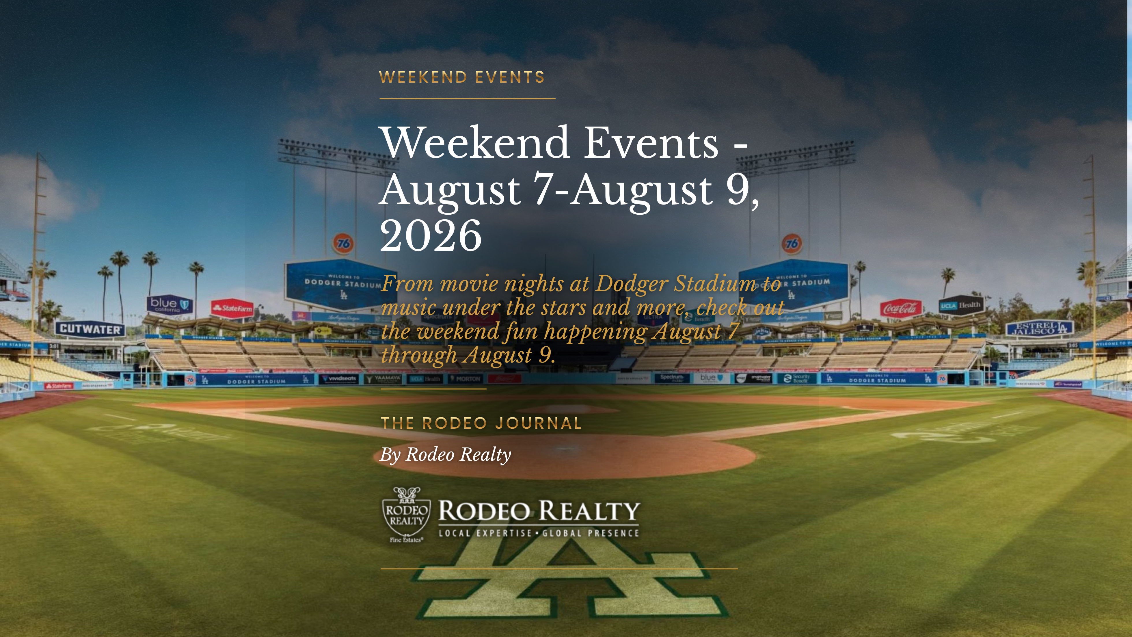 Weekend Events | August 7 – August 9