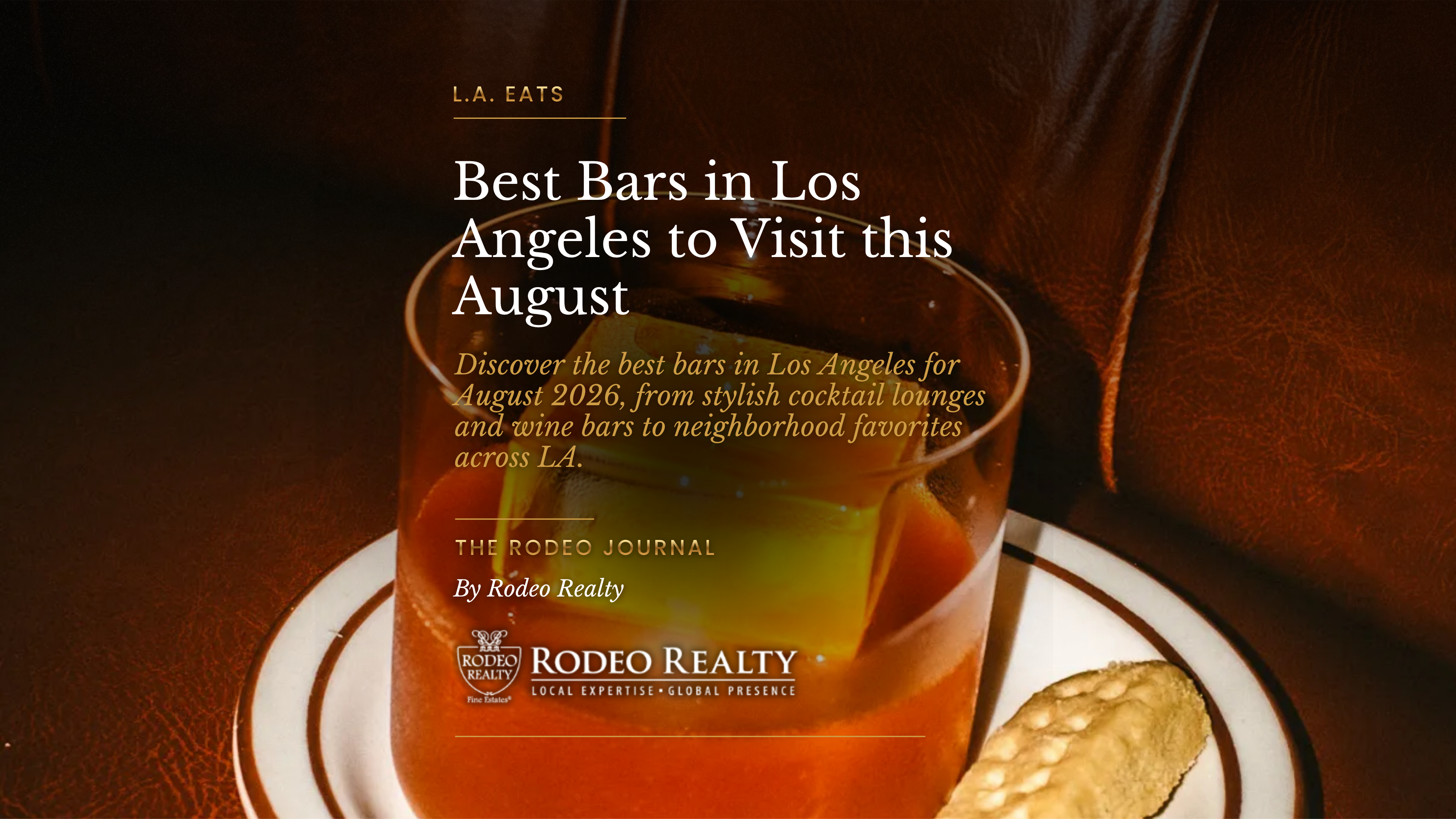 Best Bars in Los Angeles to Visit this August | L.A. Eats