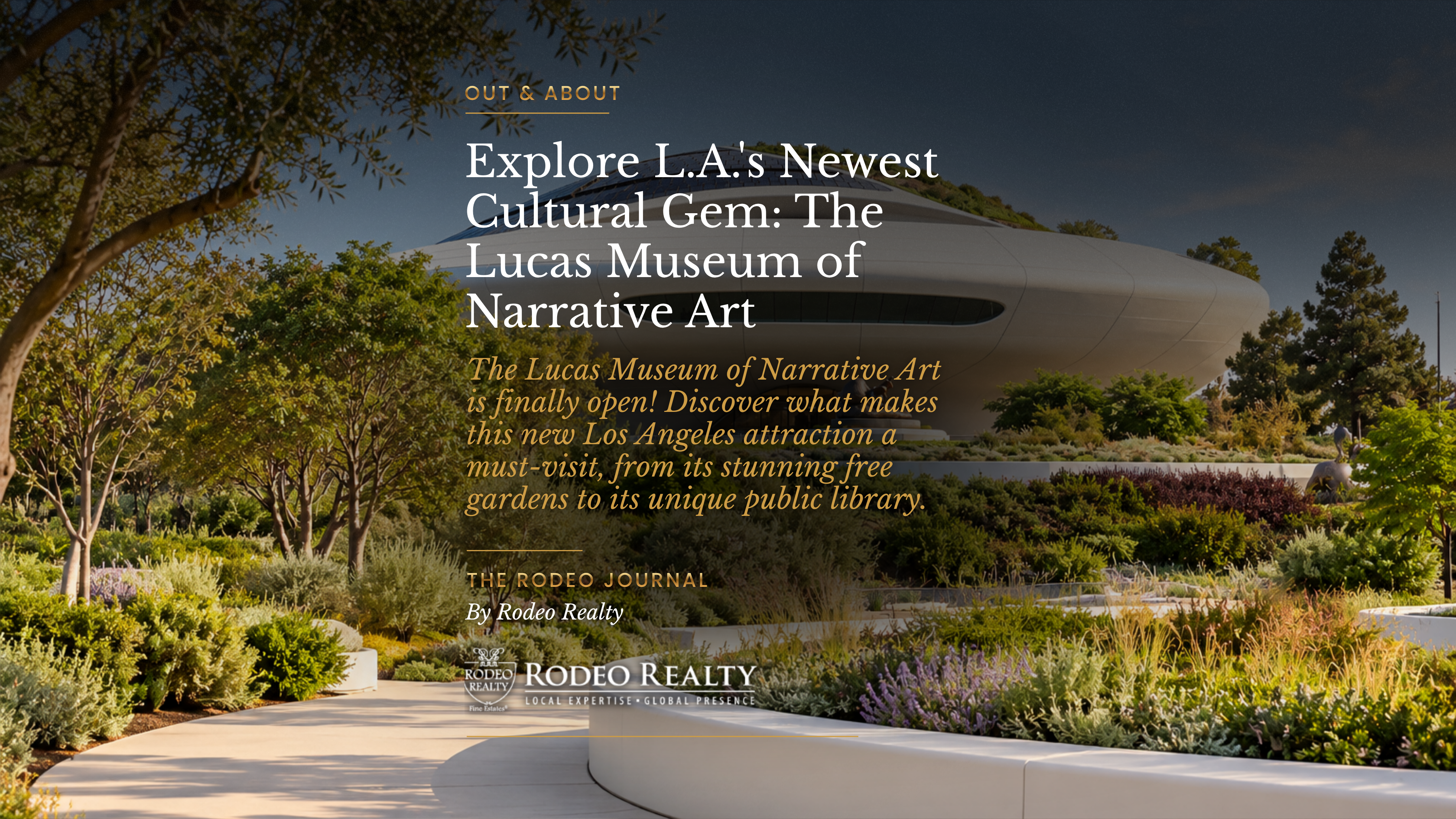 Explore L.A.’s Newest Cultural Gem: The Lucas Museum of Narrative Art | Out & About