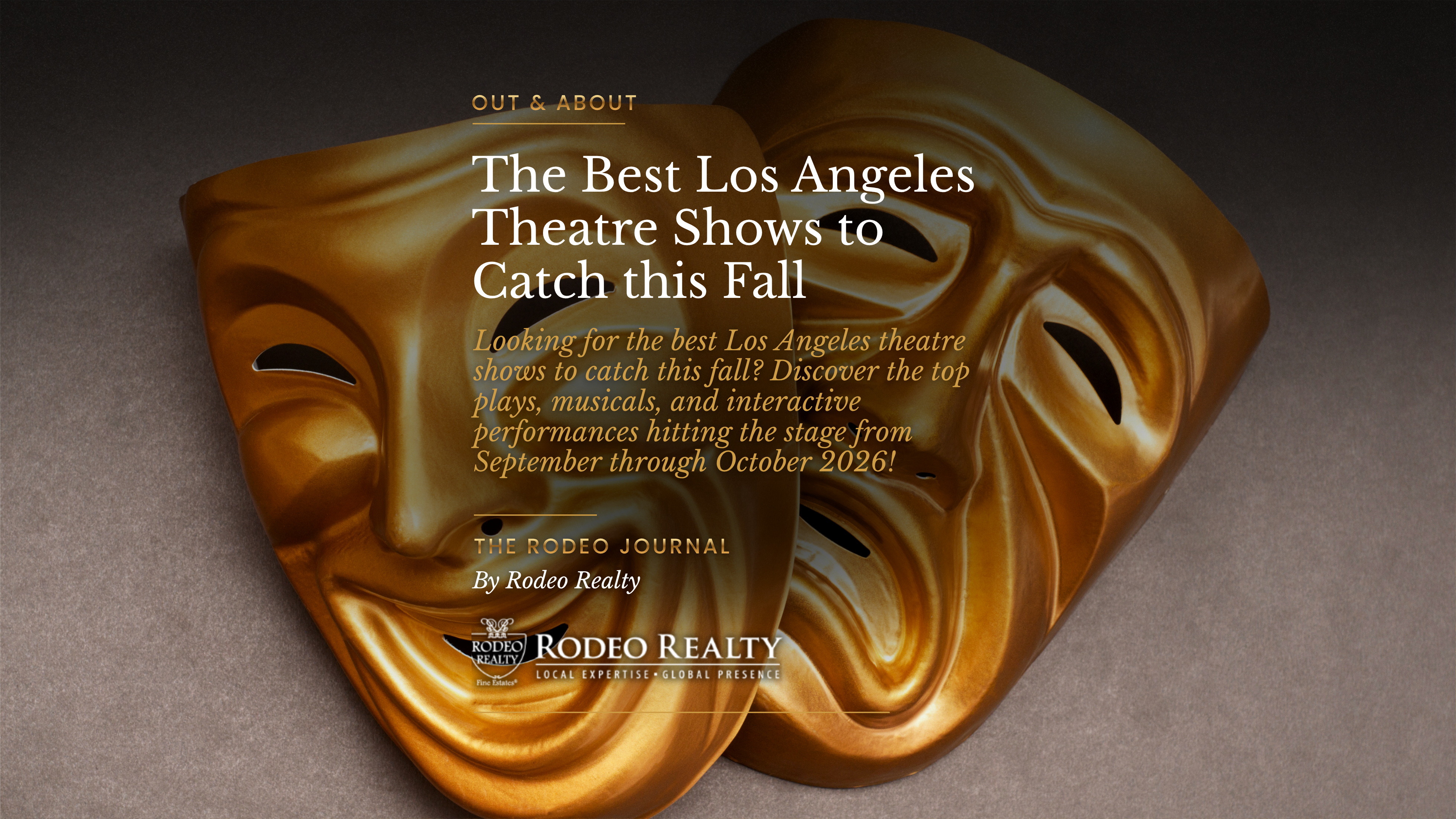 The Best Los Angeles Theatre Shows to Catch this Fall | Out & About