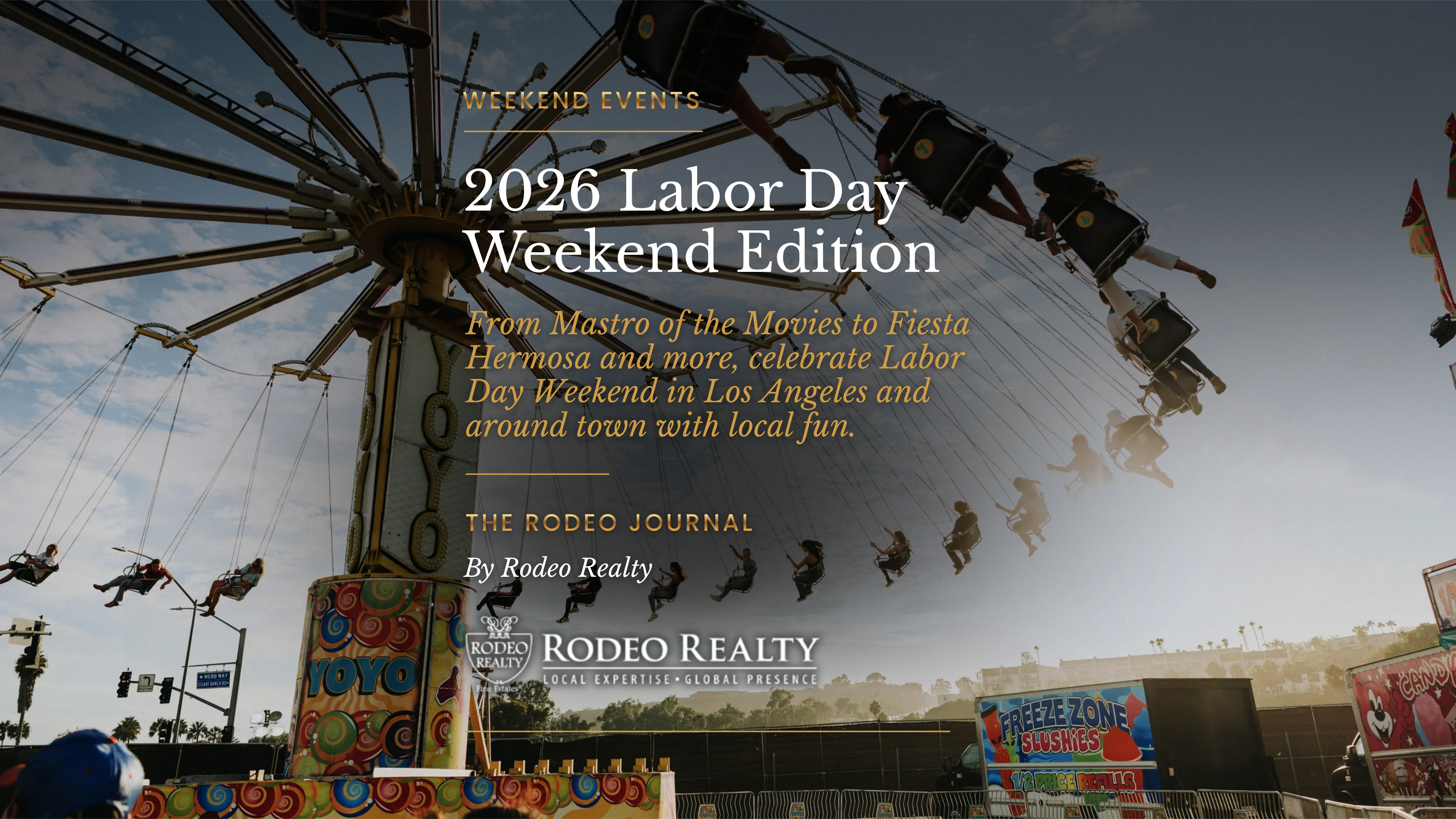 Weekend Events | 2026 Labor Day Weekend Edition