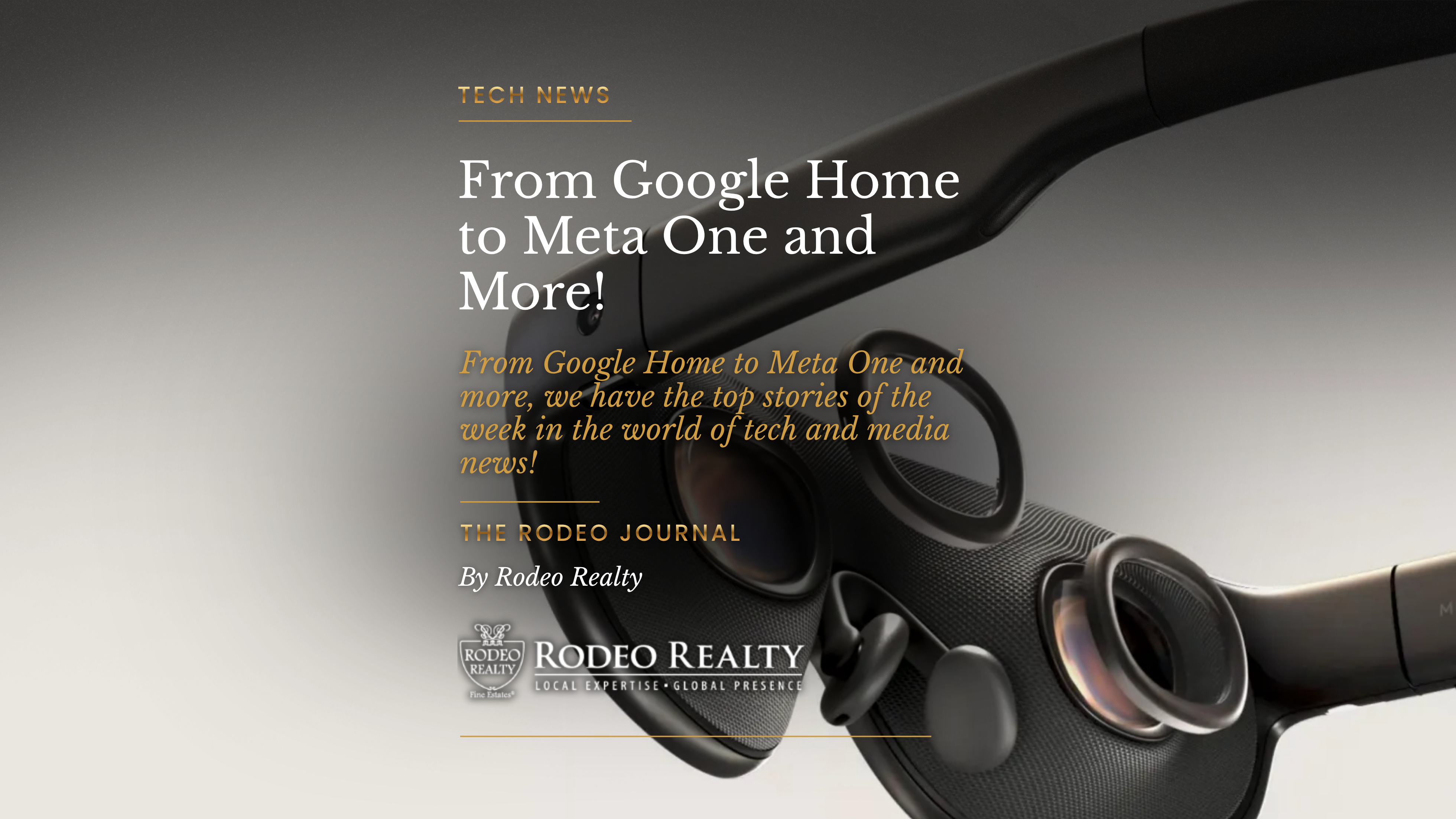 From Google Home to Meta One and More! | Tech News