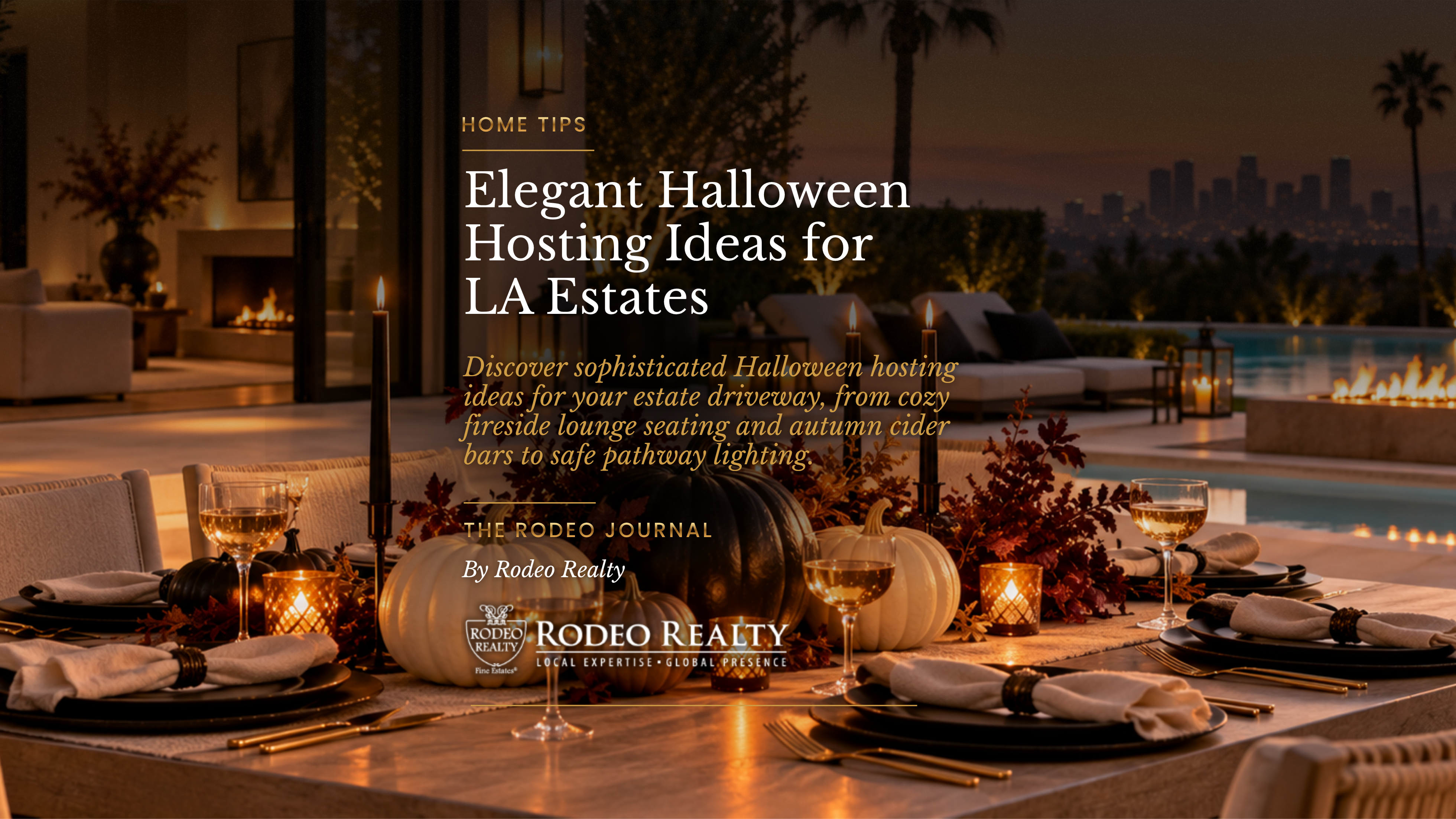 Elegant Halloween Hosting Ideas for LA Estates | Home Tips