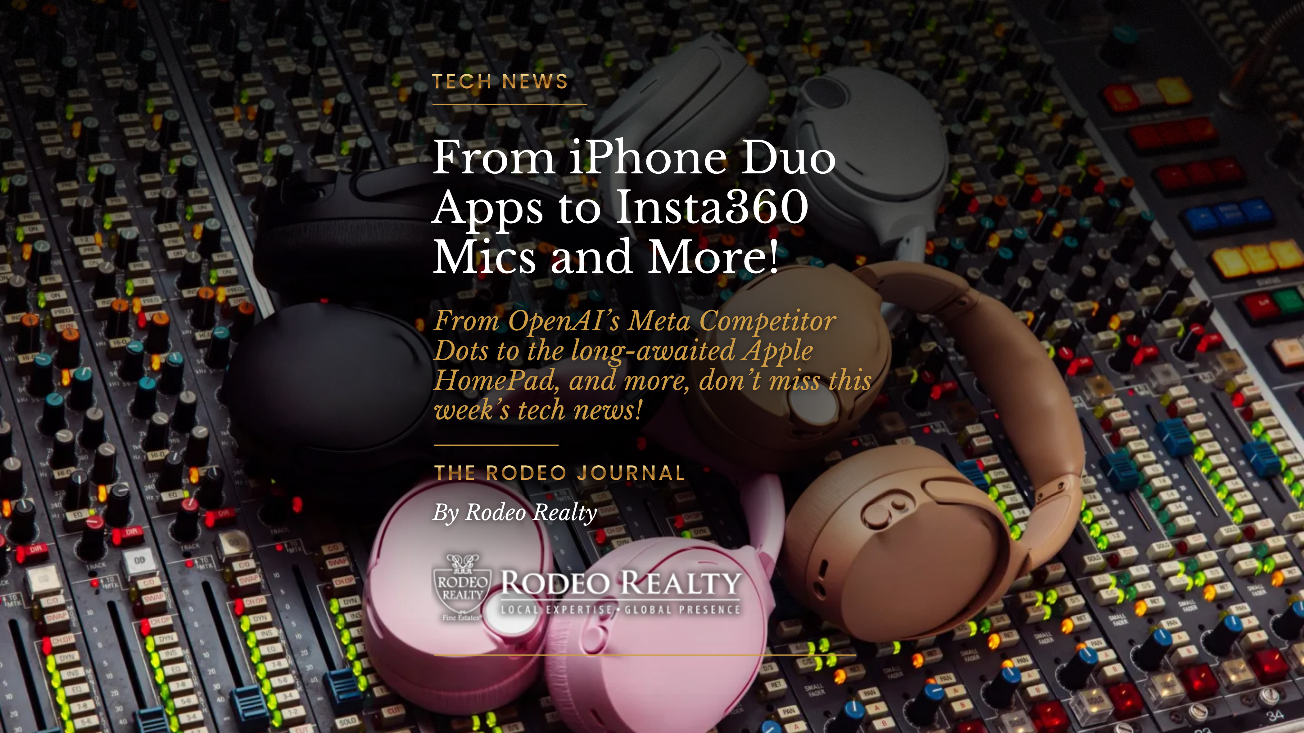 From iPhone Duo Apps to Insta360 Mics and More! | Tech News