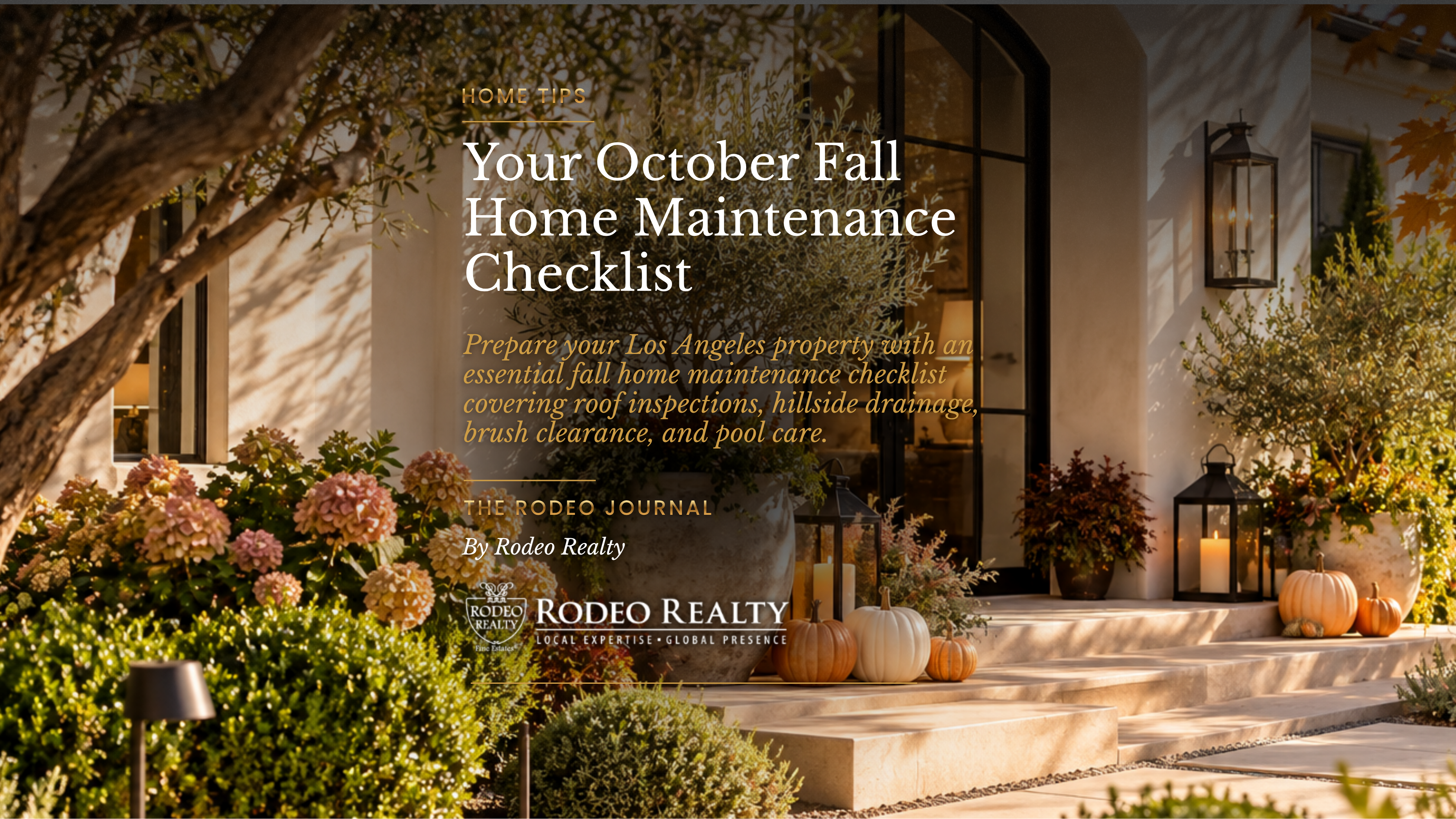 Your October Fall Home Maintenance Checklist | Home Tips